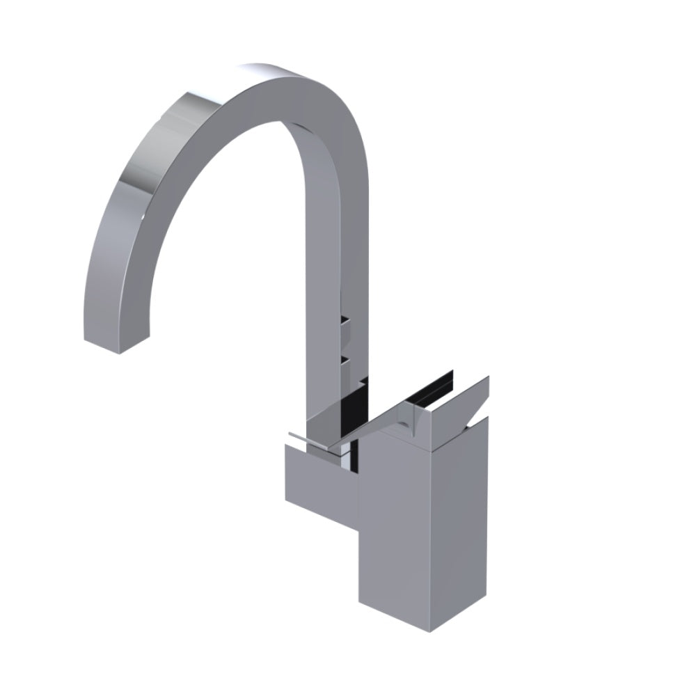 RUBINET 1KRSL Single Hole Single Control Lav. Set. (Less Drain)