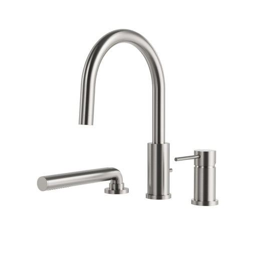Umix 3-piece Deckmount Tub Filler