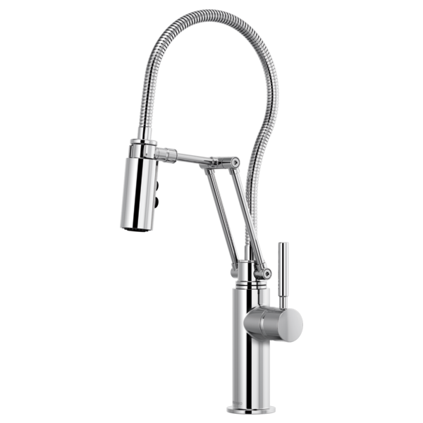 BRIZO SOLNA 63121LF Articulating Faucet With Finished Hose