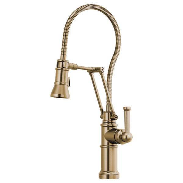 BRIZO ARTESSO 63125LF Articulating Faucet With Finished Hose
