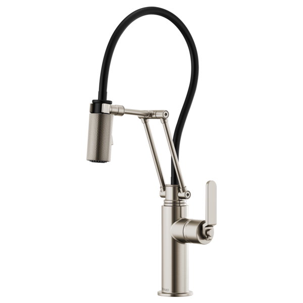 BRIZO LITZE 63244LF Articulating Faucet with Industrial Handle