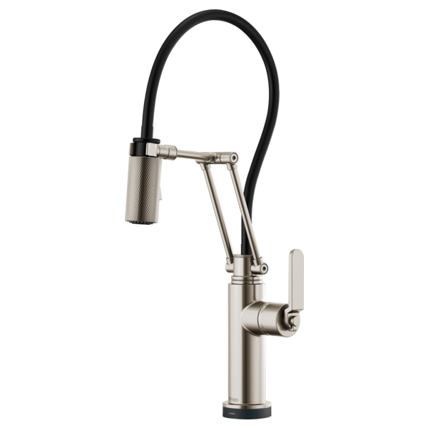 BRIZO LITZE 64244LF SmartTouch Articulating Kitchen Faucet with Industrial Handle