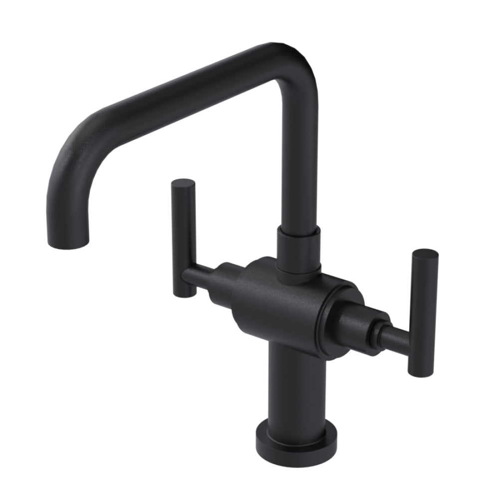 RUBINET 8DGNL Two Handle Single Hole Kitchen Set