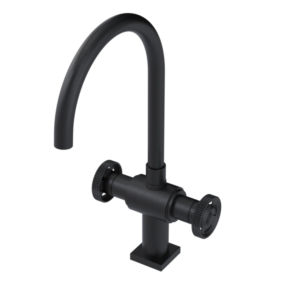 RUBINET 8DLAR Two Handle Single Hole Kitchen Set