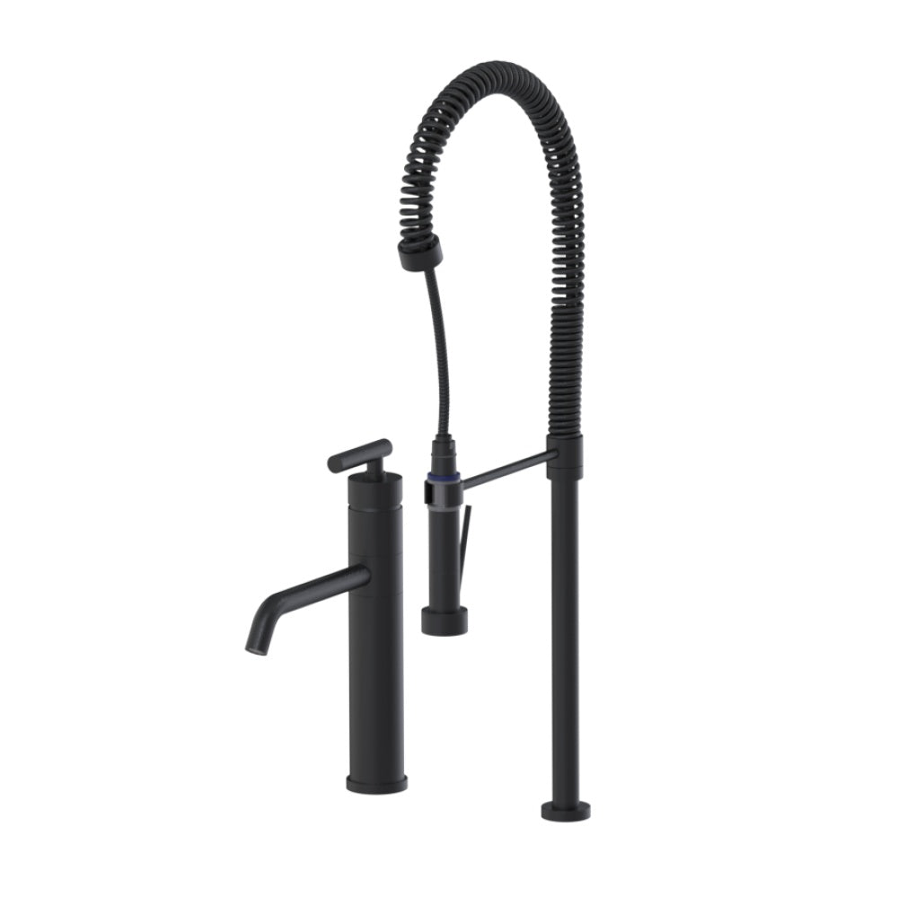 RUBINET 8IGNL Single Control Kitchen Set With Industrial Spray