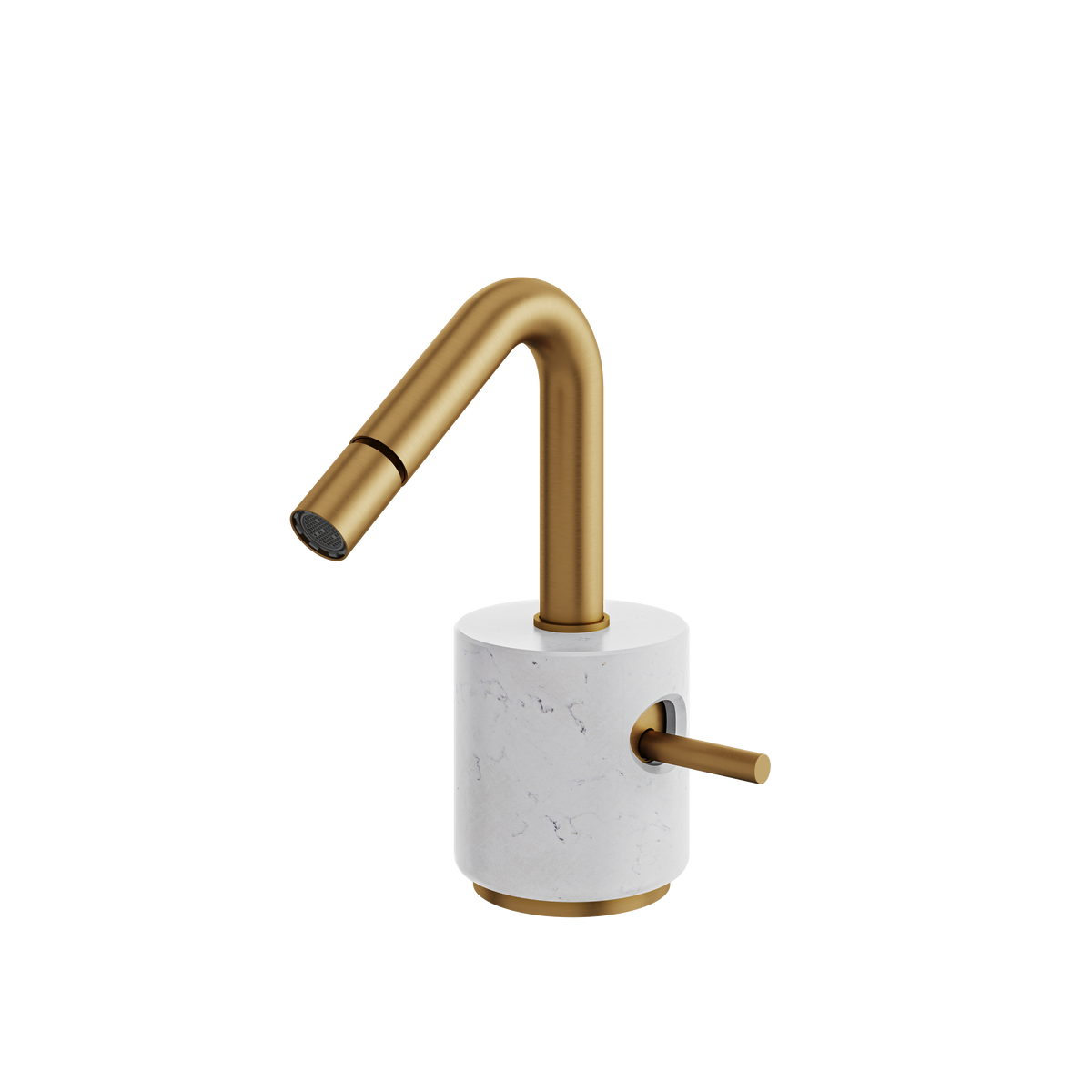 MARMO SINGLE-HOLE BIDET WITH SWIVEL SPRAY