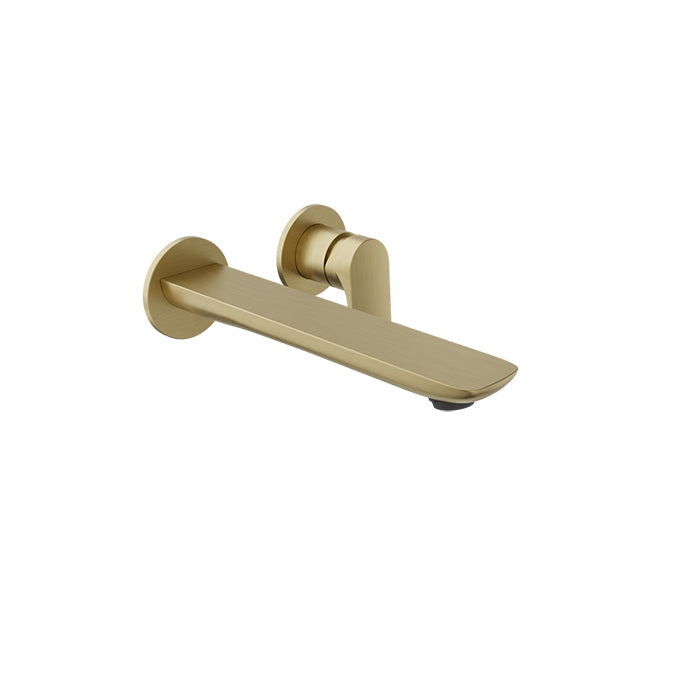 BARIL B45-8100-04L Single Lever Wall-Mounted Lavatory Faucet, Drain Not Included