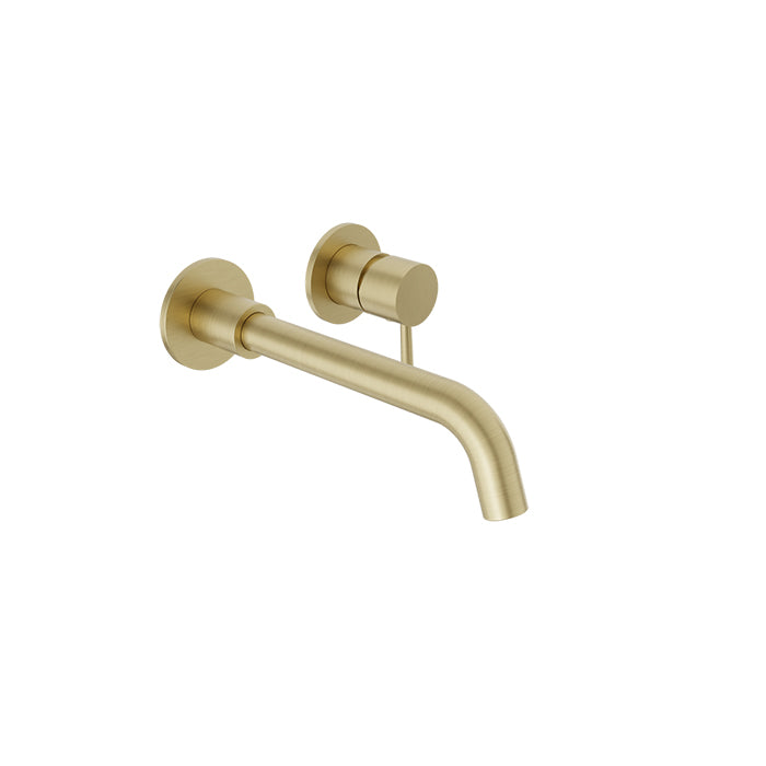 BARIL B66-8100-04L Single Lever Wall-Mounted Lavatory Faucet, Drain Not Included