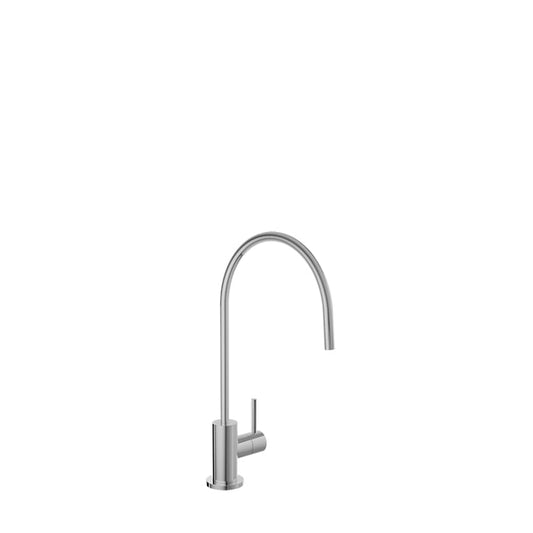 Single hole faucet for water filtration system