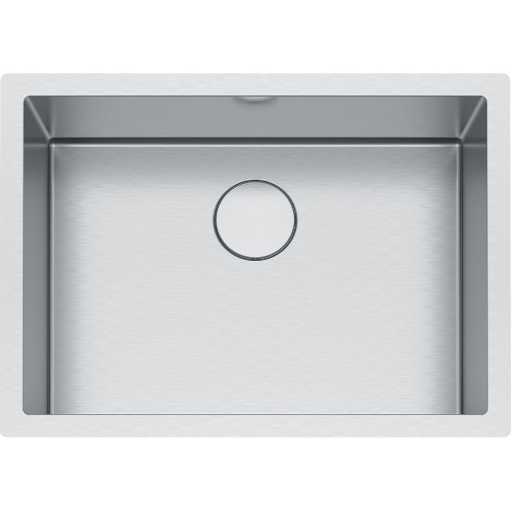 FRANKE PS2X110-24-12 PROFESSIONAL 2 UM 16G SS SGL 30CAB 12" DEPTH STAINLESS STEEL SINK