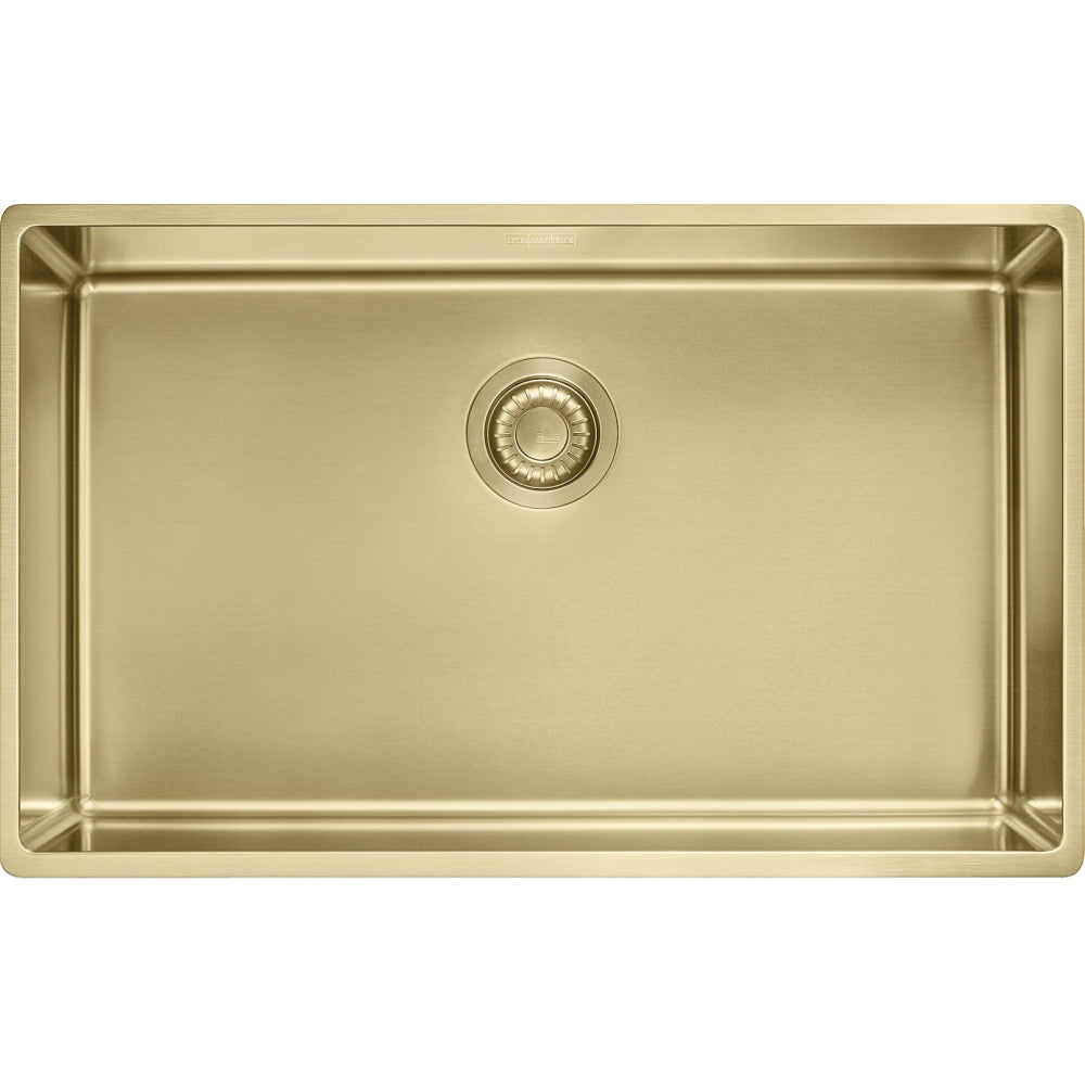 FRANKE MMX11027 MYTHOS MASTERPIECE UM 19GA SS SGL 33 STAINLESS STEEL SINK