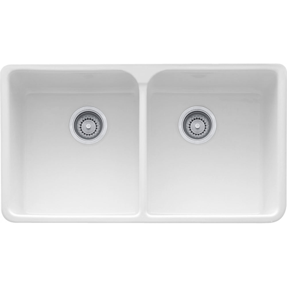 FRANKE MHK720-35 MANOR HOUSE AF FC DBL 36CAB FIRECLAY SINK