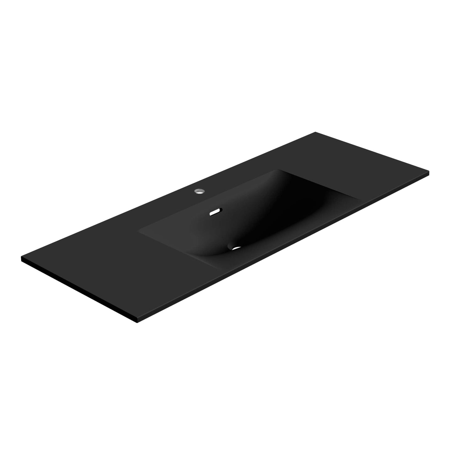 STONETOUCH 1NEV48 Neve 48'' Mineralsolid Vanity Top - 1 Hole