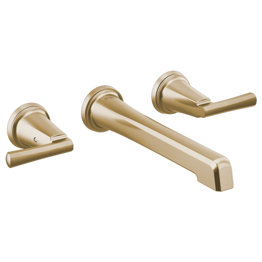 BRIZO T65898LF Two-Handle Wall Mount Lavatory Faucet - Lever Handles 1.5 GPM