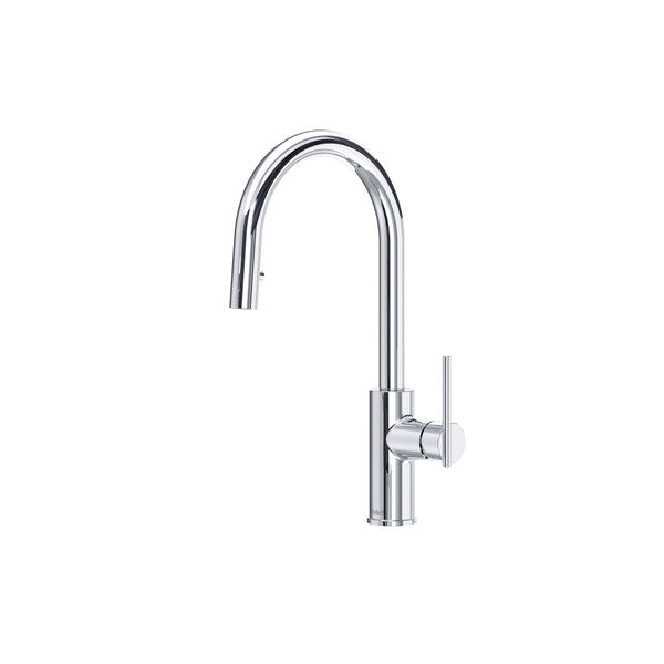 RIOBEL LT101 Lateral Pull-Down Kitchen Faucet With Single Spray