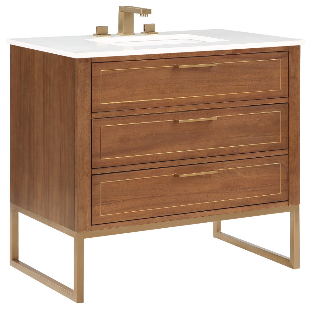 BEMMA V-MK36SFM Markham 36" Bathroom Vanity