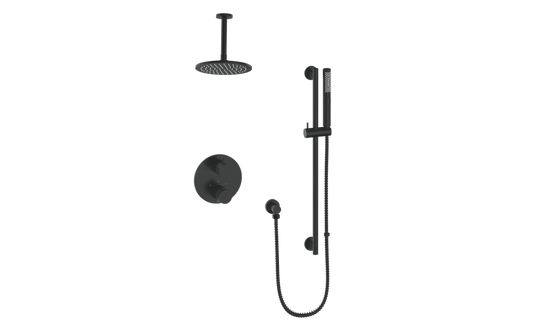 Vogt Drava 2-Way TH Shower Kit with 6" Ceiling Arm CC