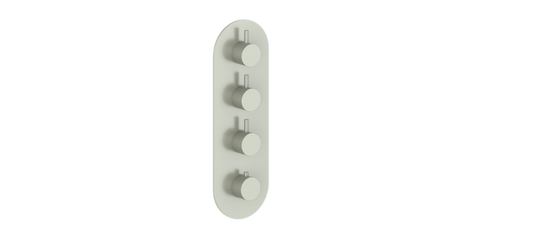 Vogt Worgl Trim for 3/4" High-Flow TH Valve with 3 Stops CC