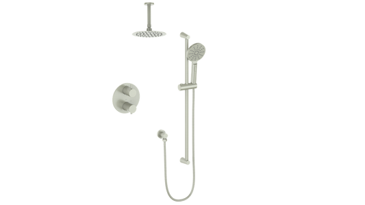 Vogt Worgl Trim for 2-Way TH Shower Kit with 6" Ceiling Arm CC