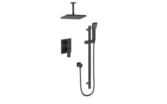 Vogt Kapfenberg 2-Way PB Shower Kit with 6" Ceiling Arm CC