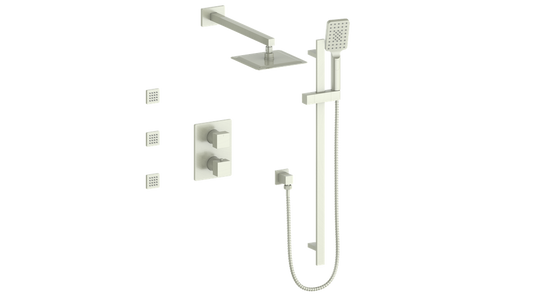 Vogt Kapfenberg 3-Way TH Shower Kit with Body Jets CC