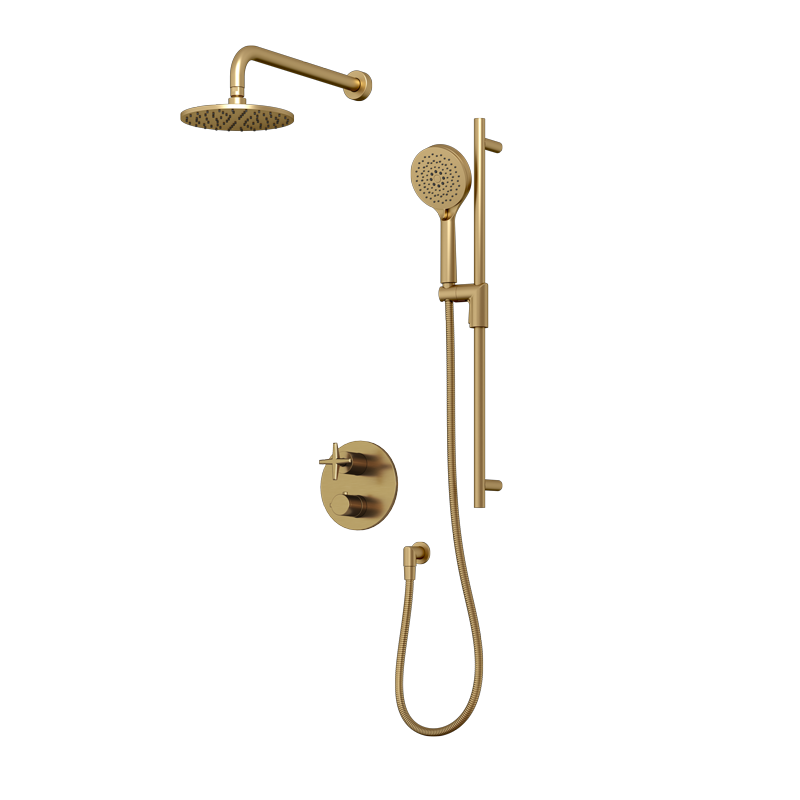 Rubi Lexa Thermostatic Shower System - RLX2A20-13N-CC