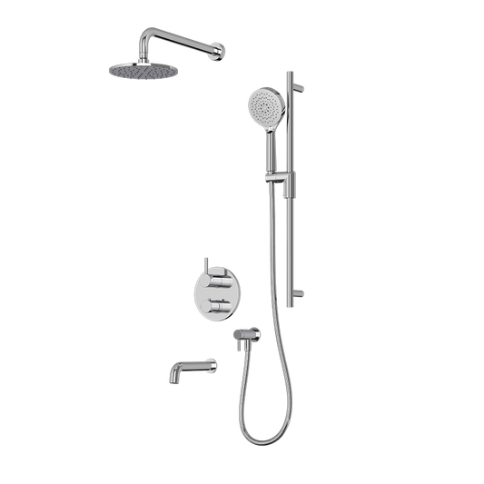 Rubi Vertigo Thermostatic Shower Kit - RVT2A21-13N-WH