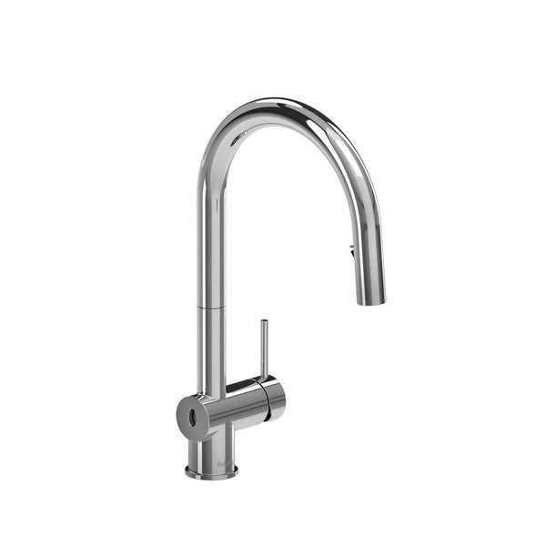 RIOBEL AZ211 Azure Pull-Down Touchless Kitchen Faucet With C-Spout