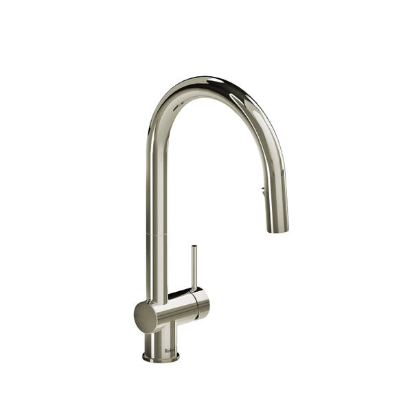 RIOBEL AZ201 Azure Pull-Down Kitchen Faucet With C-Spout