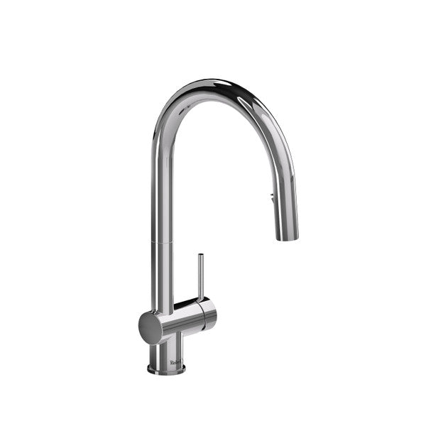 RIOBEL AZ201 Azure Pull-Down Kitchen Faucet With C-Spout