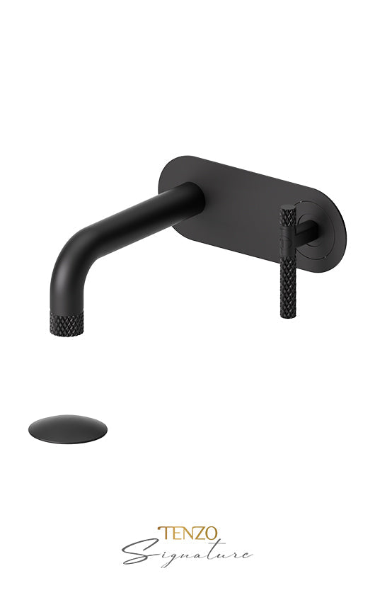 TENZO BE15-C-W Wall Mount Lavatory Faucet With (W/O Overflow) Drain Bellacio-C