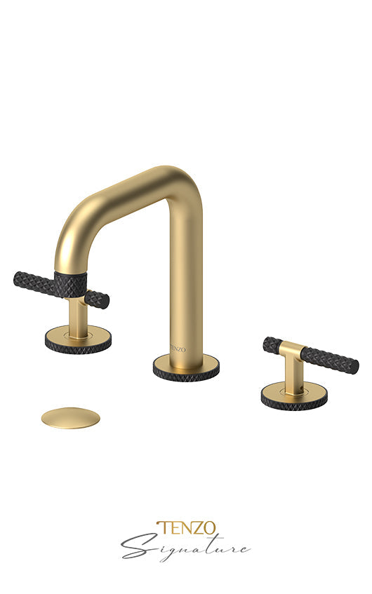 TENZO BE13-C-W 8" Lavatory Faucet With (W/O Overflow) Drain Bellacio-C