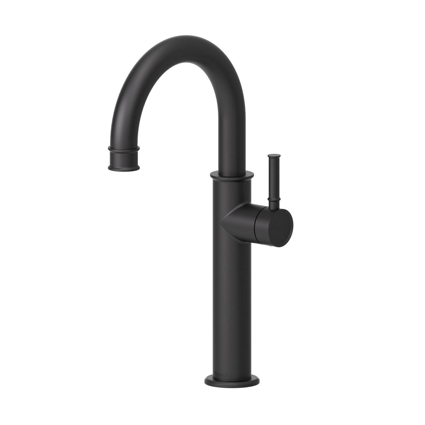 TENZO ALY12-W Alyss Single Hole Tall Lavatory Faucet With (W/O Overflow) Drain