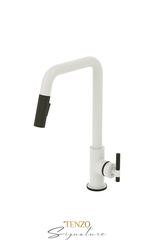 TENZO BE131-C Single-Handle Kitchen Faucet Bellacio With Pull-Down & 2-Function Hand Shower