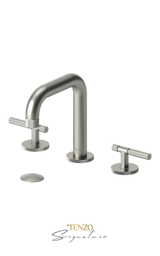 TENZO BE13-F-P 8" Lavatory Faucet With (Overflow) Drain Bellacio-F