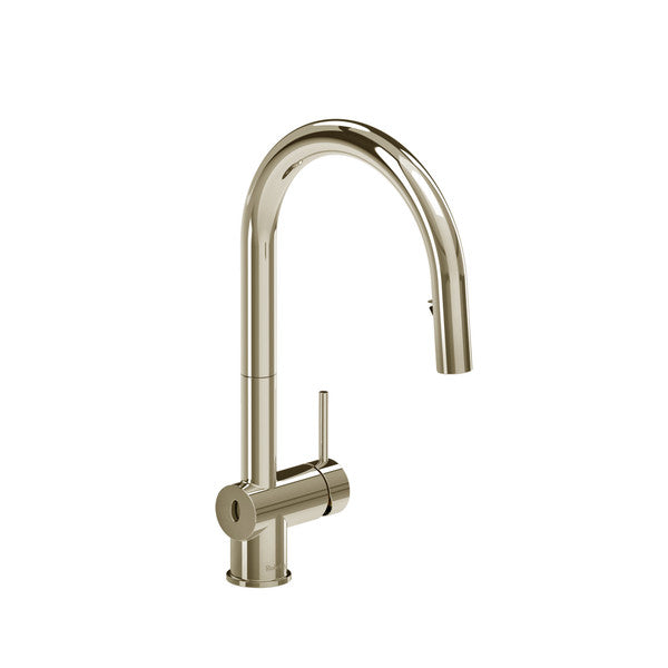 RIOBEL AZ211 Azure Pull-Down Touchless Kitchen Faucet With C-Spout