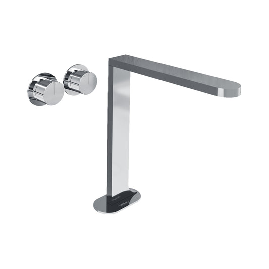 Qtime Wall mounted high controls washbasin mixer – QTM1502EST