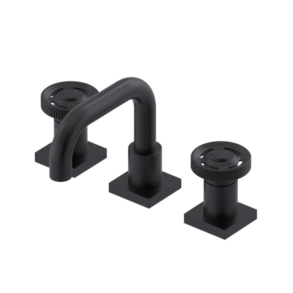 RUBINET 1ALGR Widespread Lav. Set. With Genesis Spout (Less Drain)