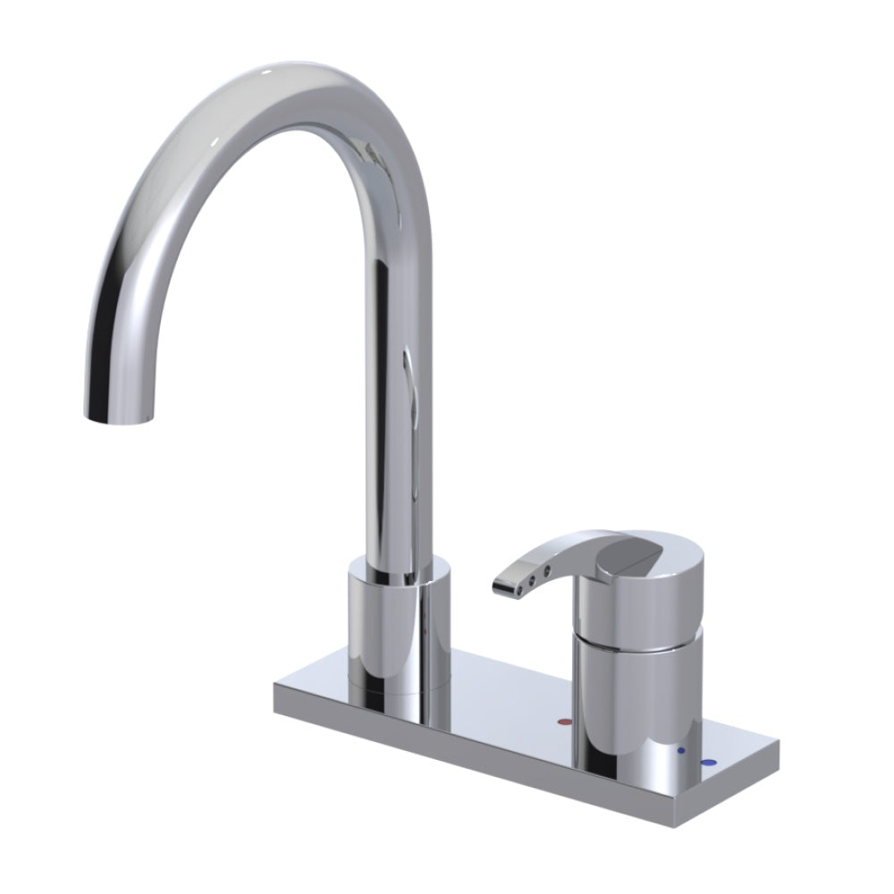 RUBINET 1BLAL 4" Centre Single Control Lav. Set (Less Drain)