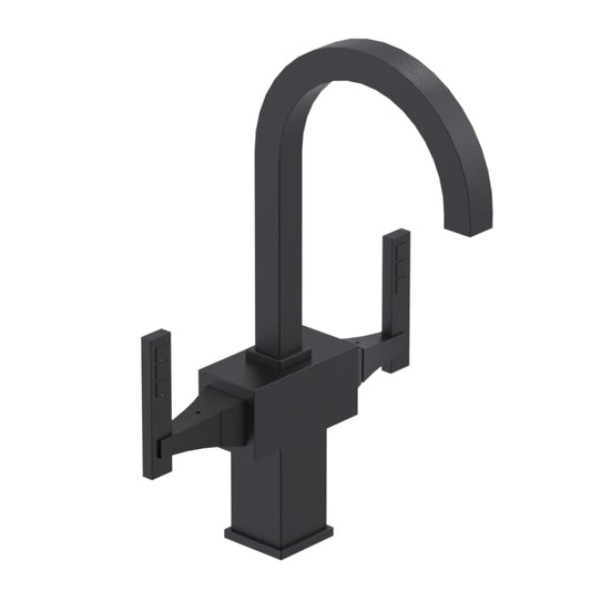 RUBINET 1CICL Single Hole Dual Handle Lav. Set. (Less Drain)