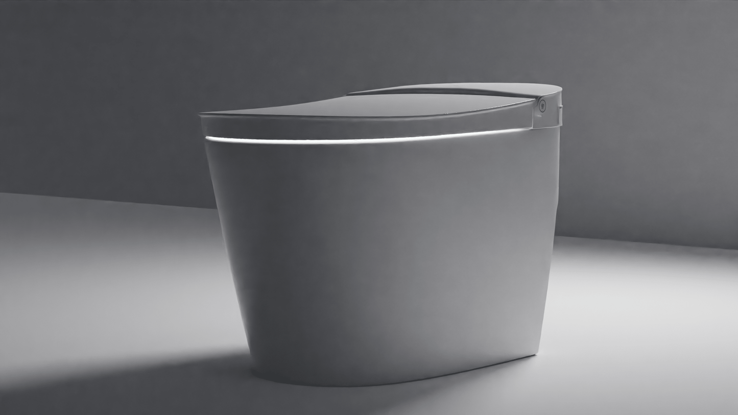 STUDIOLUX SLi1010 Tankless Toilet with Rimless Flush, Auto Flush, Night Light & Heated Seat