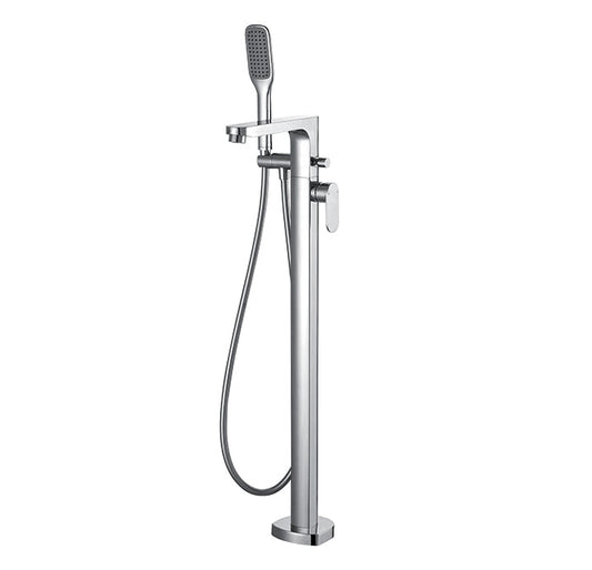 CABANO 27311 Floor mount tub filler with hand spray