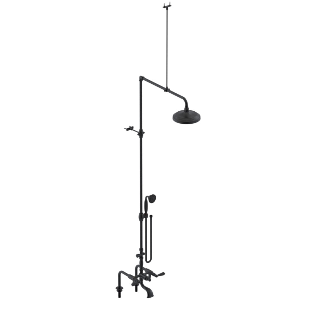 RUBINET 2DHXL Deck Mount Tub & Shower With Hand Held Shower