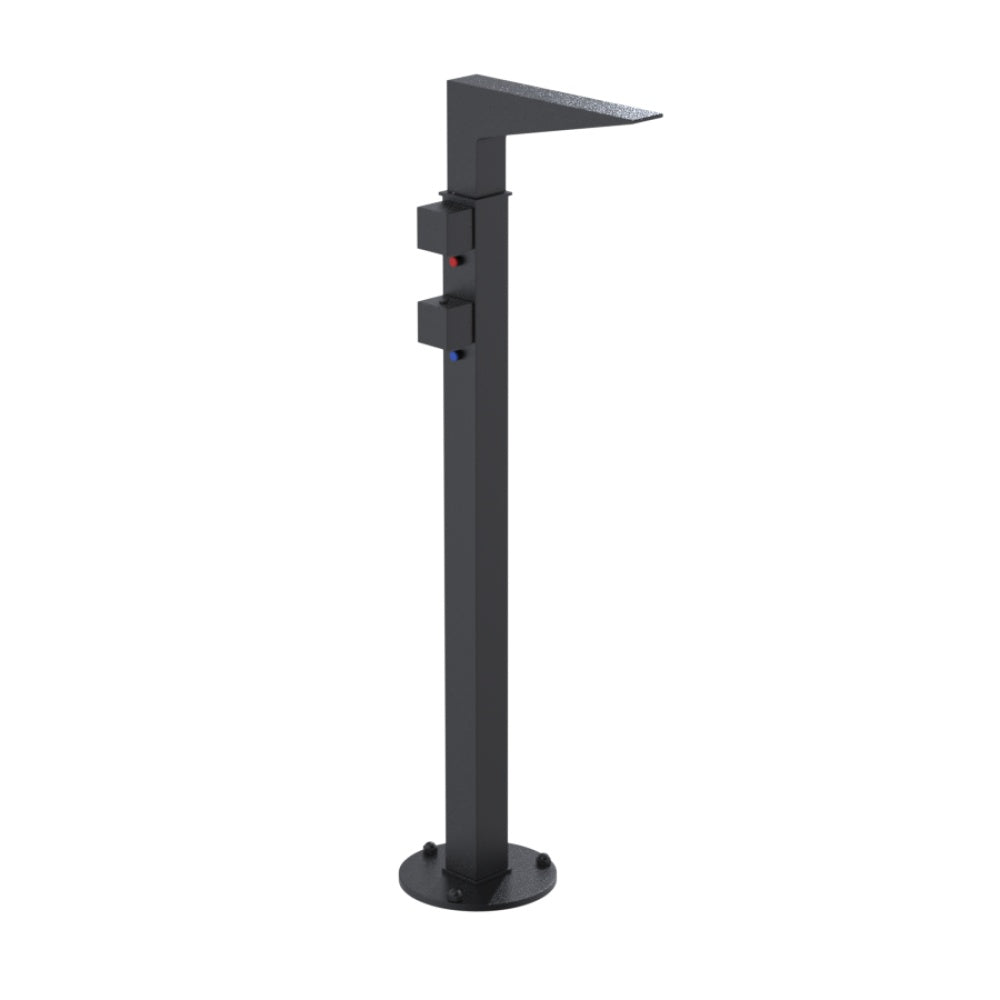 RUBINET 3FRSQ Floor Mount Tub Filler