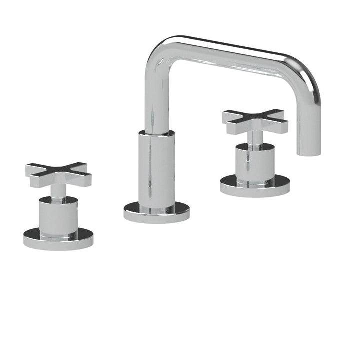 CABANO 47109D Wide spread basin faucet with push drain