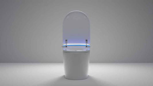STUDIOLUX SLi5400 Tankless Intelligent Bidet Toilet With Auto Open Seat & Multi Color Light Bar