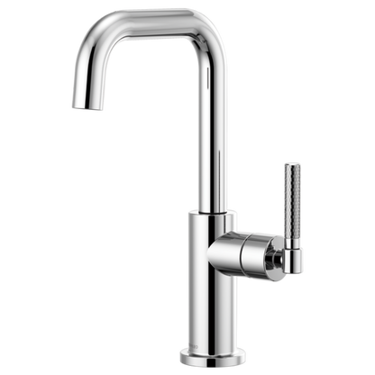BRIZO LITZE 61053LF Bar Faucet with Square Spout and Knurled Handle Kit