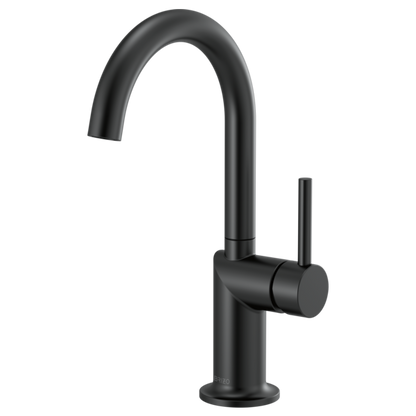 BRIZO 61075LF Bar Faucet with Arc Spout - Metal Lever Handle
