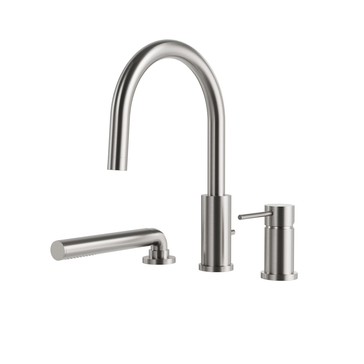 Umix 3-piece Deckmount Tub Filler