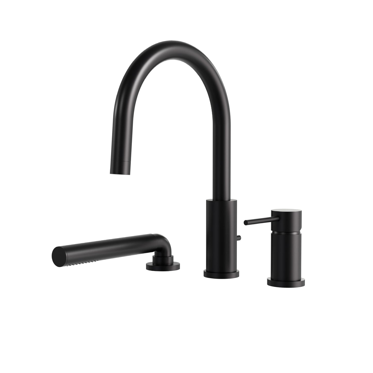 Umix 3-piece Deckmount Tub Filler